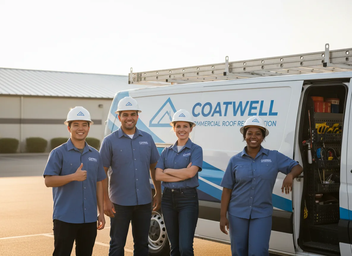 Commercial roof coating company in Mount Pleasant, UT